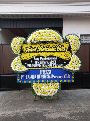 Papan Bunga Duka di Kian Darat